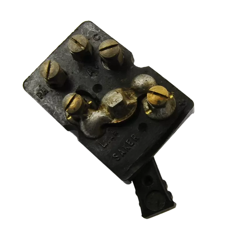 Plaquette d'inverseur Saker pour Motobécane culbuté Z22C, Z23. - 1