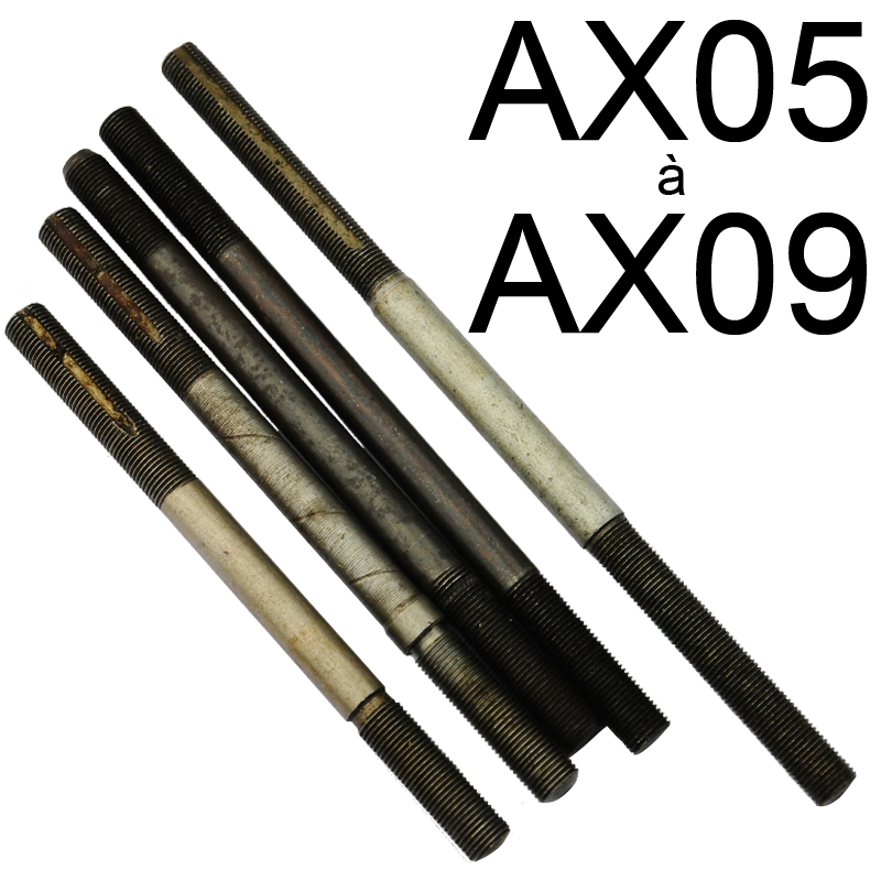 Axe de roue 10x100 - 2