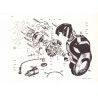 Goujon de fixation plateau d'allumage Mobyscooter Motobécane 125cm³ - 2