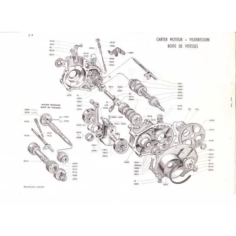 Guide du doigt de verrouillage pour Mobyscooter Motobécane - 2 Guide du doigt de verrouillage pour Mobyscooter Motobécane - 2