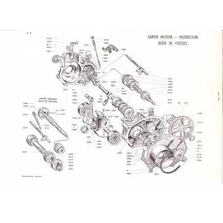 Frein d'écrou de pignon de chaîne Mobyscooter Motobécane - 2 Frein d'écrou de pignon de chaîne Mobyscooter Motobécane - 2