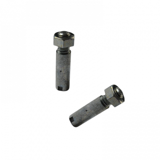 Rayon de roue 2.4mm avec écrou cyclomoteur 227mm - Pièce cyclomoteur