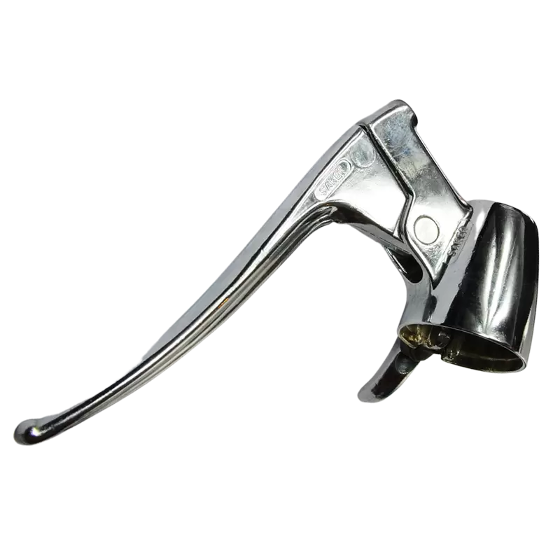 Leviers frein et décompresseur Saker pour cyclo Motobécane - 1 Leviers frein et décompresseur Saker pour cyclo Motobécane - 1