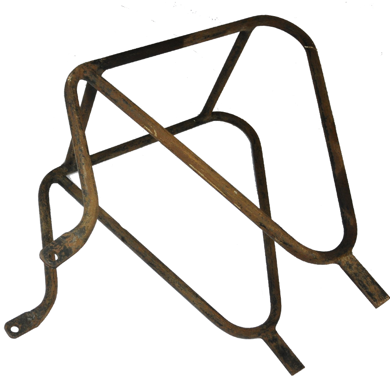 Porte-bagage ou pièce de cadre pour motos des années 20-30 - 2
