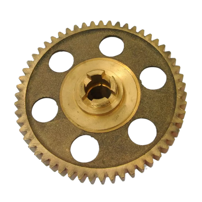 Pignon démultiplicateur de boîte Terrot 100cm³ BMA mono-vitesse avec écrou - 2