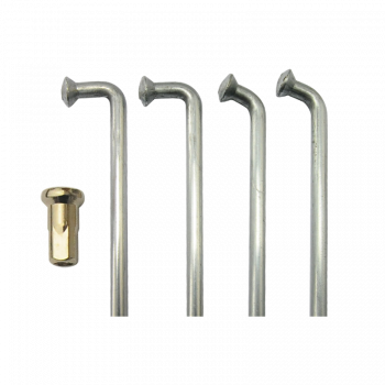 Kit - Rayons Suzuki 125cm³ TS (1976) Avant + Arrière - 1