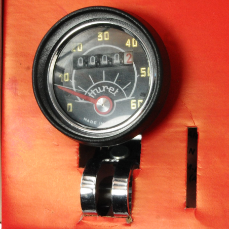 Compteur Huret 60km Neuf d'Origine - pour cyclomoteur ou vélo - 9 Compteur Huret 60km Neuf d'Origine - pour cyclomoteur ou vélo - 9
