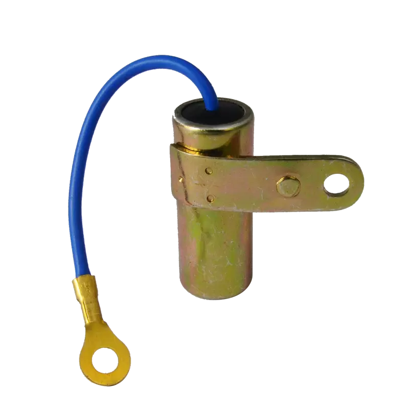 Condensateur PEUGEOT 102-103 cyclomoteur(volant à étoile). - 1