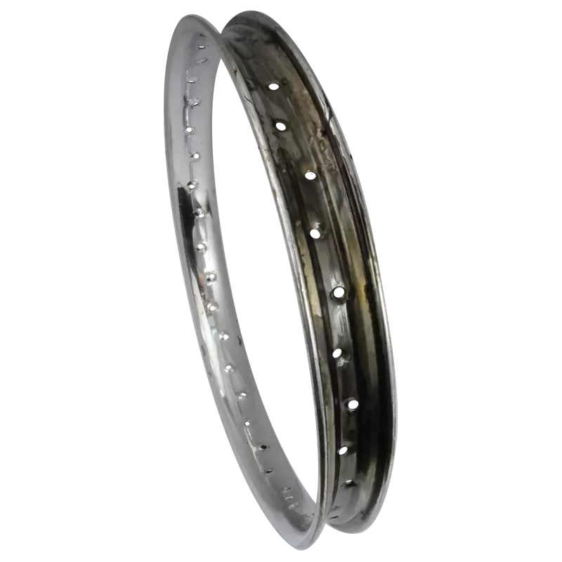 Jante chromée d'origine - Rigida profil bombé spécial "cyclomoteur" - 2