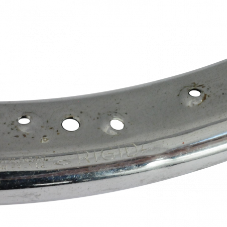 Jante chromée d'origine - Rigida profil bombé spécial "cyclomoteur" - 3