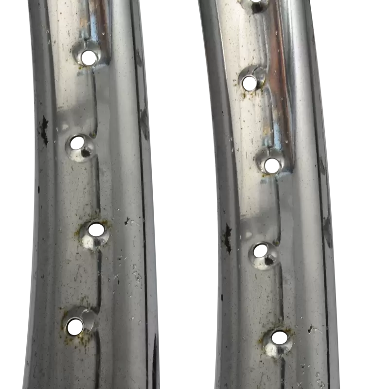 Jante chromée d'origine - Rigida profil bombé spécial "cyclomoteur" - 5