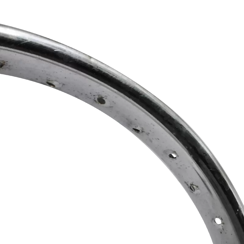 Jante chromée d'origine - Rigida profil bombé spécial "cyclomoteur" - 7