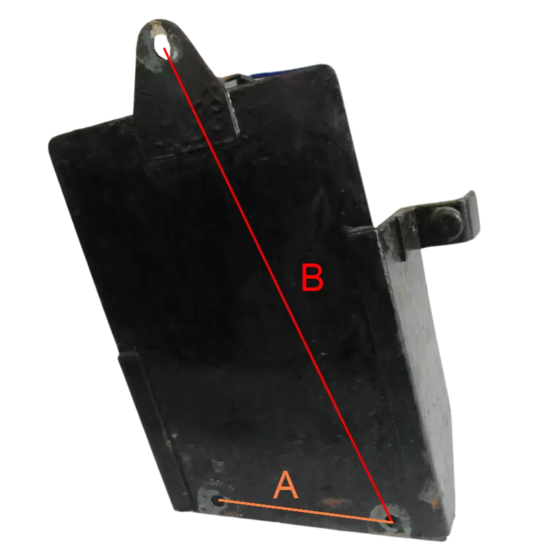 Support de batterie adaptable pour moto de collection - 5