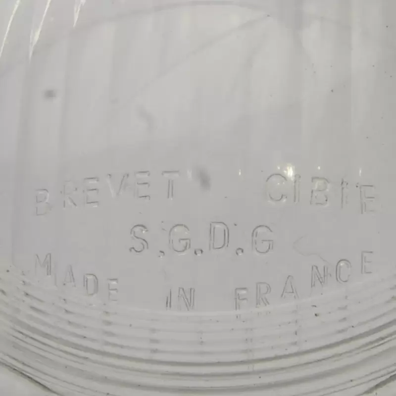 Verre de phare Cibié ¤60mm pour cyclomoteurs et vélos - 3