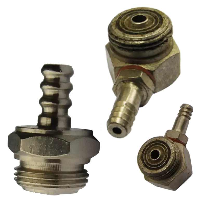 Raccords pour robinets à tiroir - Avec sortie durite - 1