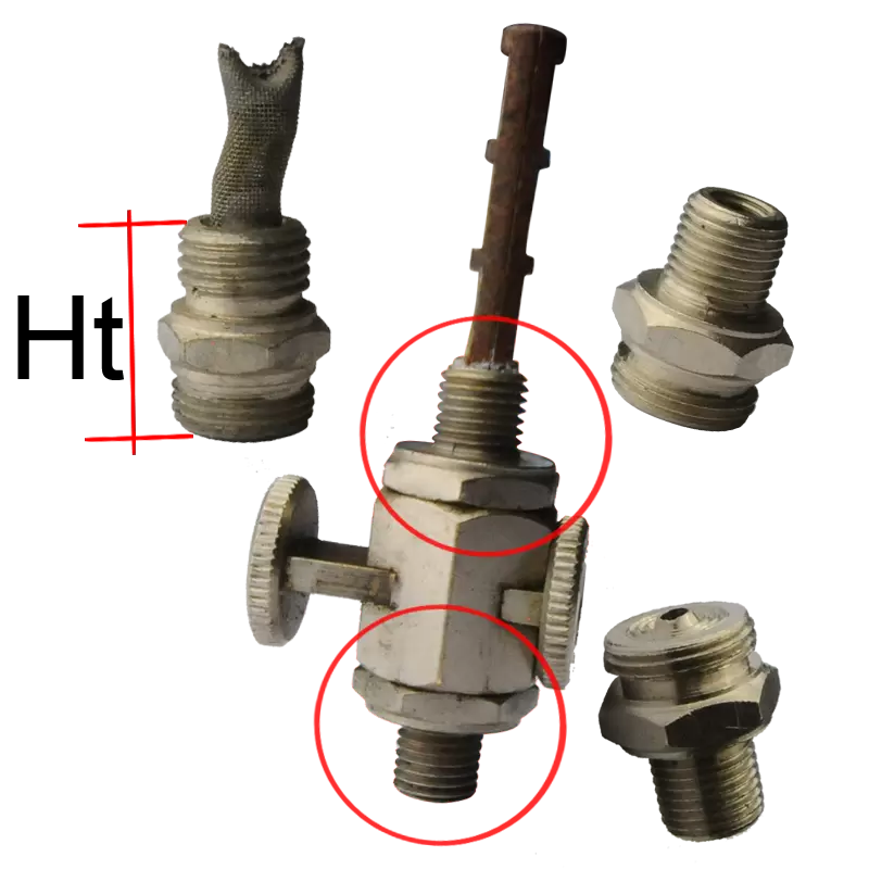Raccords pour robinets à tiroir - Avec ou sans filtre - 5