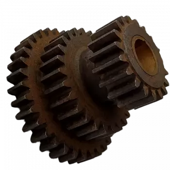 Pignon triple denture pour boîte Peugeot 350cm³, P112. - 1