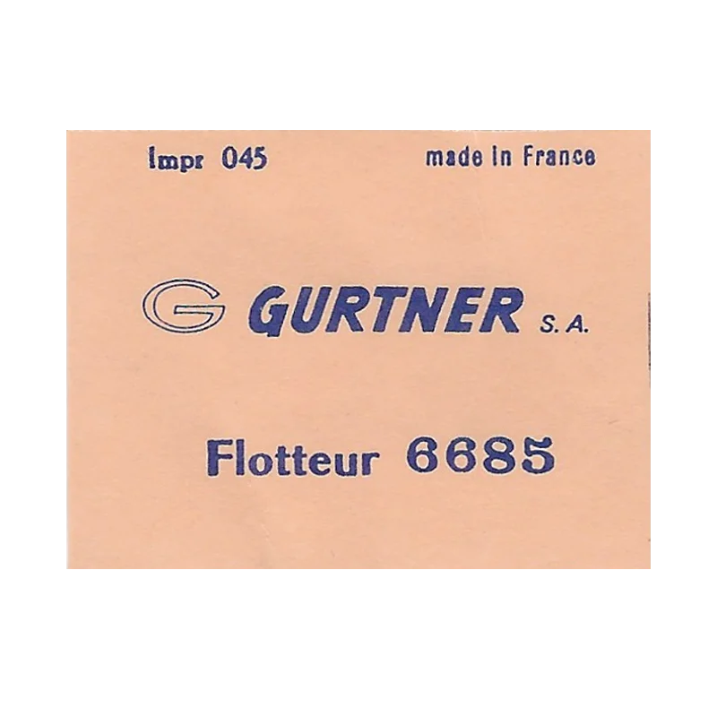 Flotteur Gurtner 6685, avec aiguille - pour Mobylette AV87 - 3
