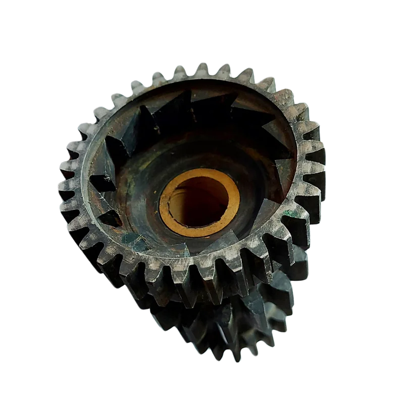 Pignon triple denture pour boîte Motobécane 3 vitesses. - 2