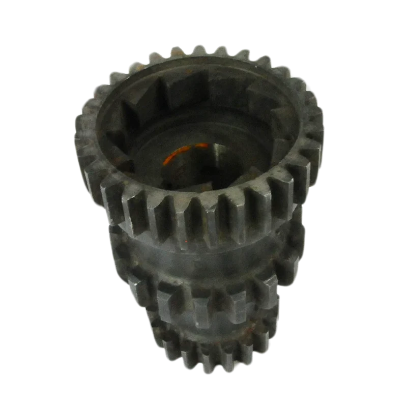 copy of Pignon triple denture pour boîte Peugeot 350cm³, P104 (bagué laiton). - 2 copy of Pignon triple denture pour boîte Peugeot 350cm³, P104 (bagué laiton). - 2