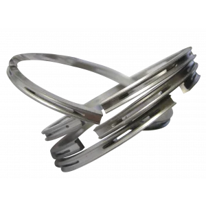 2 Segments Racleur D'huile 48x3mm PERFECT-CIRCLE - Pour Motos Anciennes Et Collection - Ancien Stock Neuf