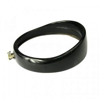Cercle de phare noir pour deux-roues anciens