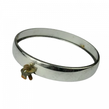 Cercle de phare chromé pour deux-roues anciens