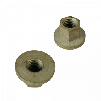 Magnetic flywheel lock nut magnetic moped