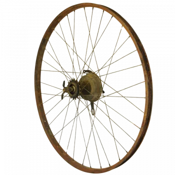 Wheel for mopeds from 1950 to 1960 - Wheel hub Idéal