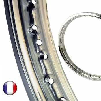 Jante chromée 24 POUCES pour BMA, cyclomoteur.
