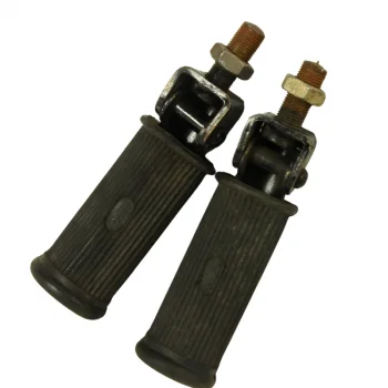 Rear footrest adaptable folding