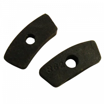 Shock absorber for chain crown for motos -40/32x12