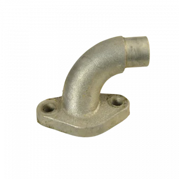 Pipe d'admission moto acienne - Haut.44mm coudée