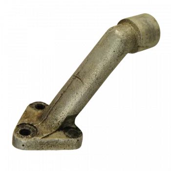 Intake manifold vintage motorcycle - Haut.65mm bent