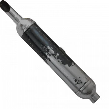 Exhaust silencer Wilman for 175cm³ Peugeot, Griffon.