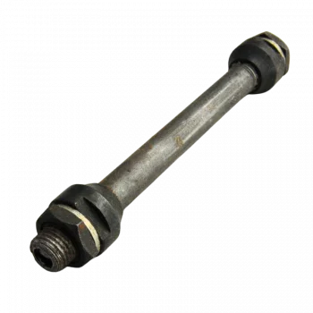 Wheel axis 9x100 - Length 103mm - Moped Motobécane