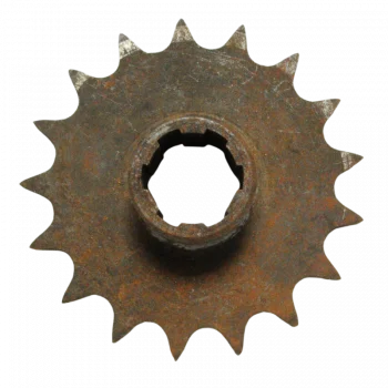 Pignon de sortie de boîte - Alésage à 6 crabots - 17 dents