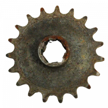 Pignon de sortie de boîte - Alésage à 6 crabots - 19 dents