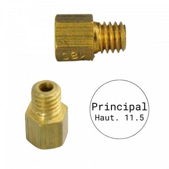 Gicleur de carburateur - Gicleur principal Haut. 11.5mm