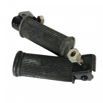 Rear footrest adaptable Foldable for older s (1940–50) motos